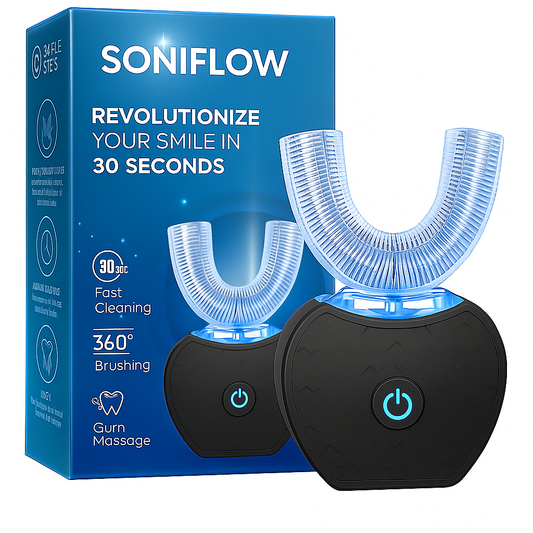 Soniflow™ – Smart Blue Light Whitening Brush