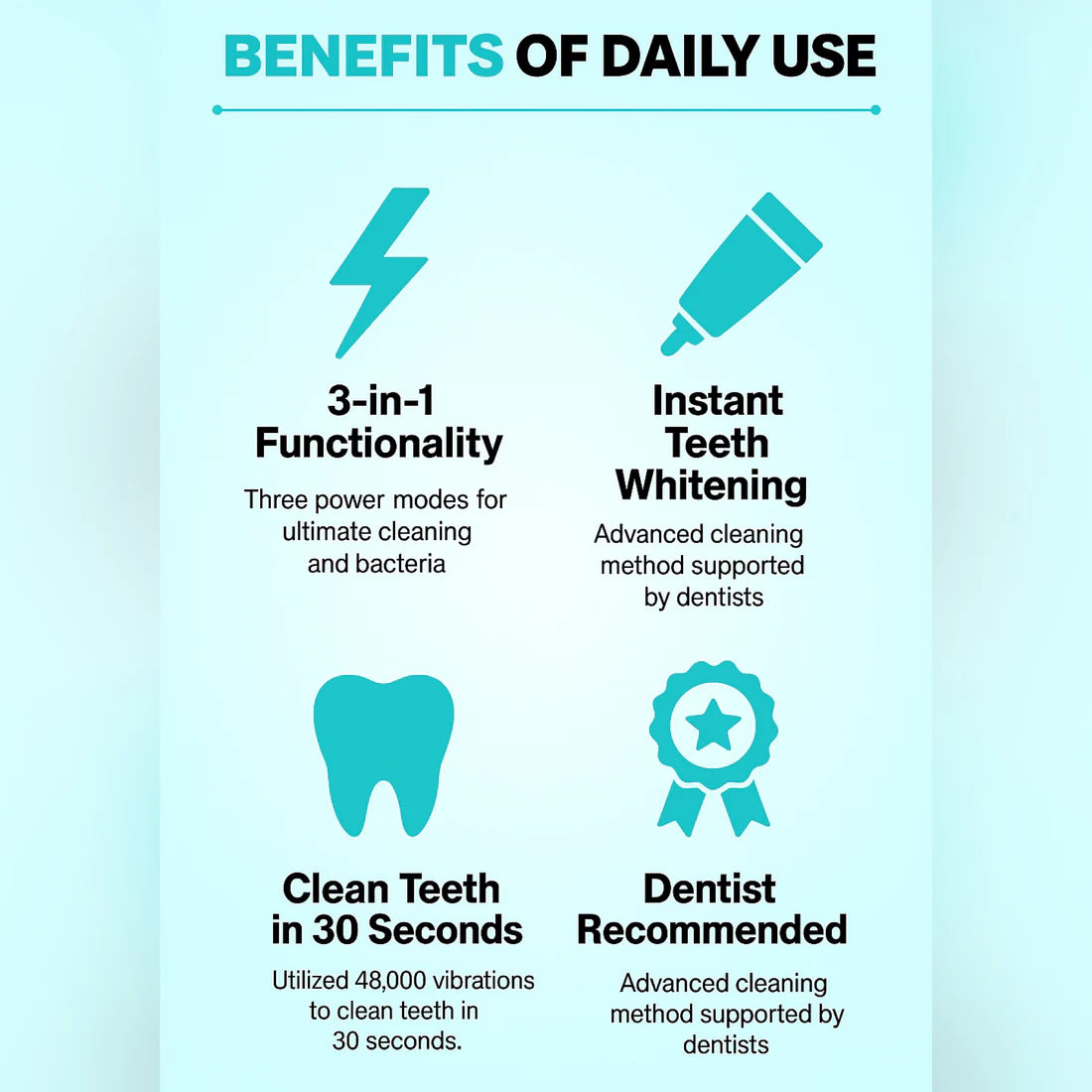 Soniflow™ – Smart Blue Light Whitening Brush